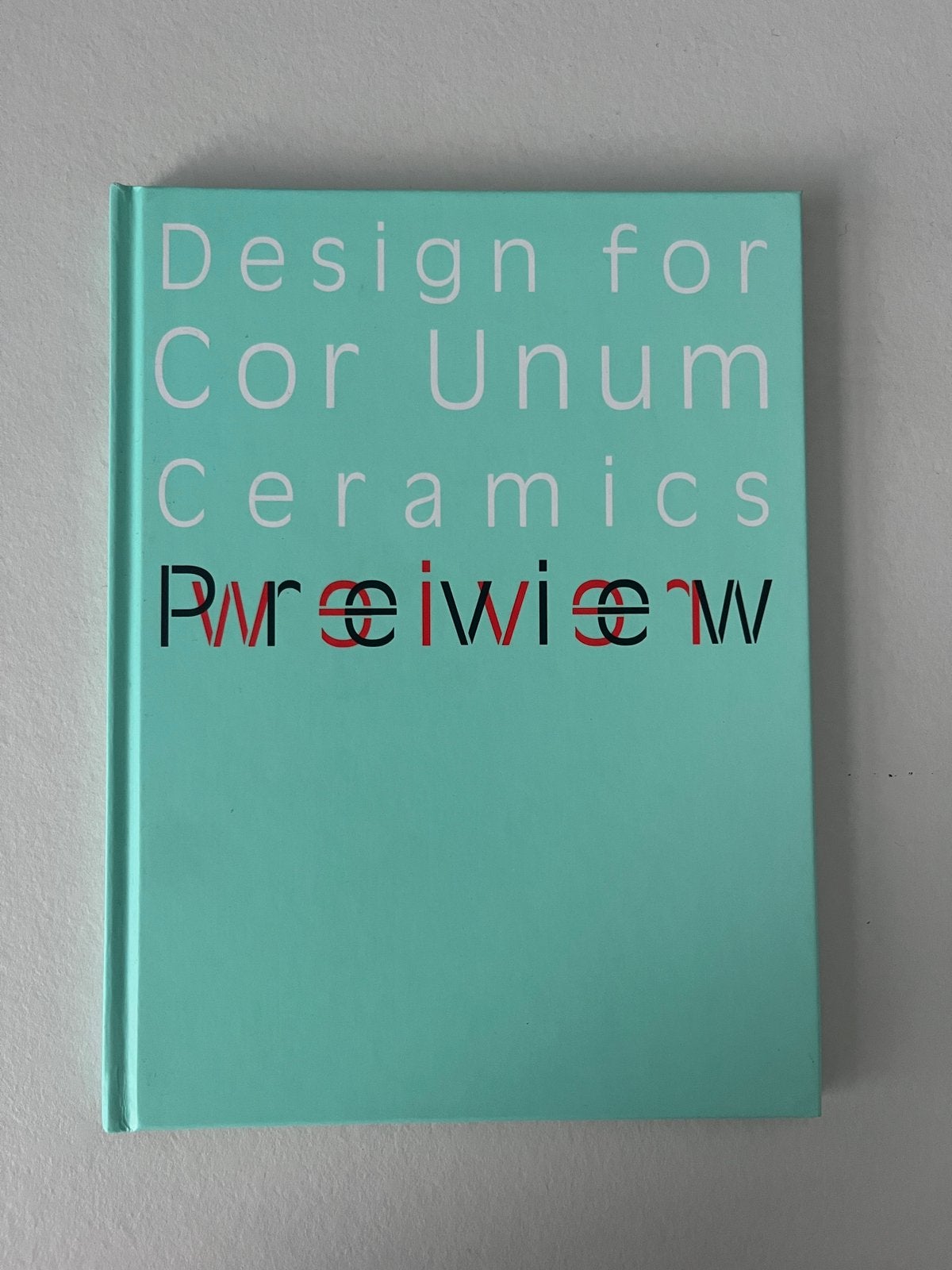 Preview Design for Cor Unum Ceramics, Ophalen of Verzenden, Zo goed als nieuw, Architecten