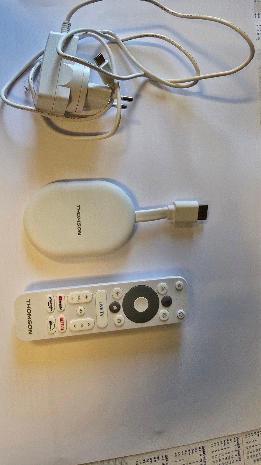 Google chromecast met Google TV (4K), Ophalen of Verzenden, Zo goed als nieuw, HDMI, Zonder harde schijf