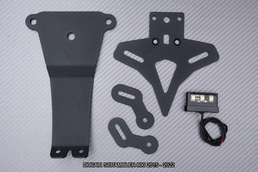 Korte Kentekenplaathouder DUCATI SCRAMBLER 800 2015 - 2022, Motoren, Ophalen of Verzenden, Nieuw