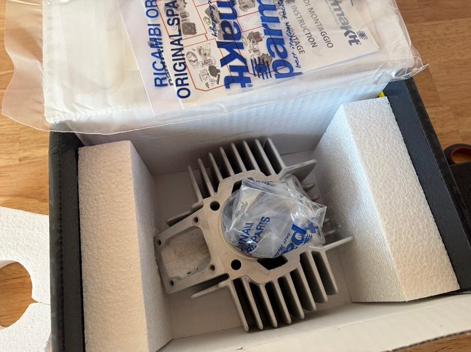 Parmakit Cilinder 70CC Aluminium/Nicasil Tomos A35/A52, Verzenden, Nieuw, Cilinder