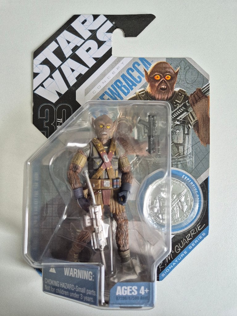 Star Wars TAC 30-21 Chewbacca McQuarrie Concept Art, Ophalen of Verzenden, Nieuw, Actiefiguurtje