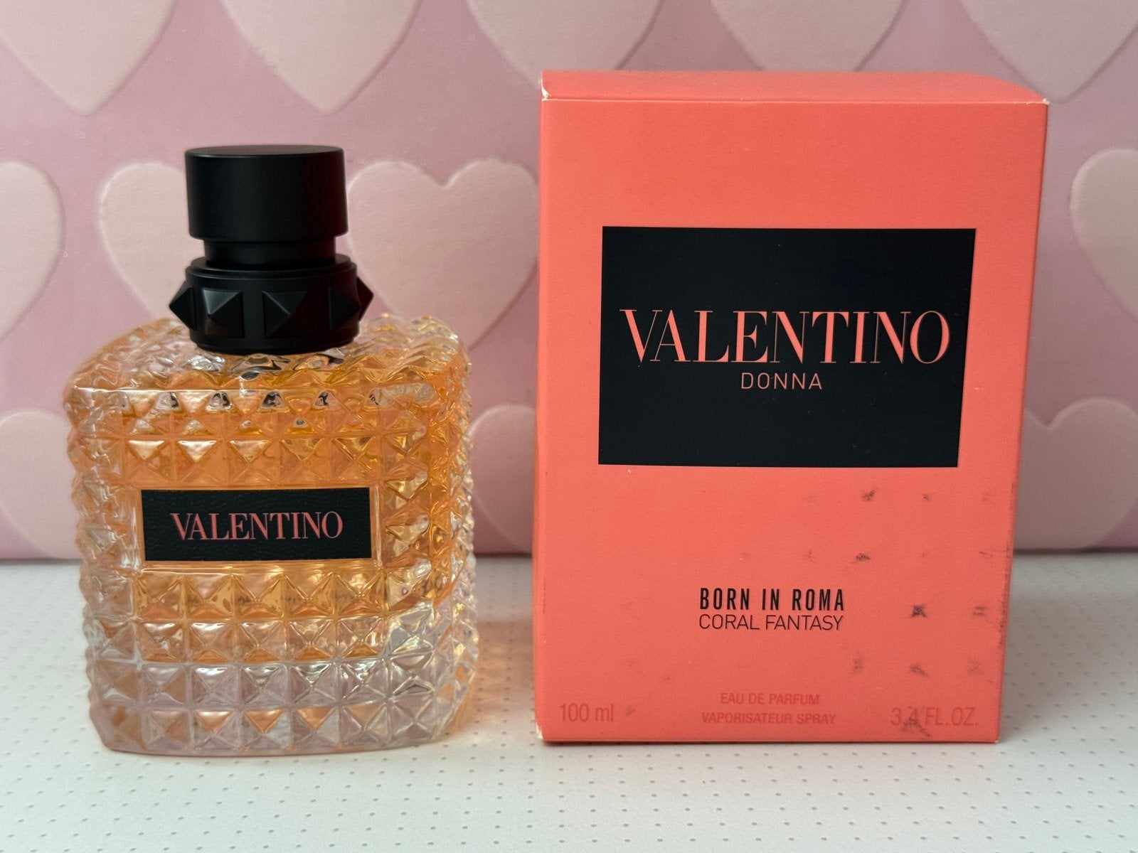 Valentino donna born in roma coral fantasy 100ml edp, Ophalen of Verzenden, Nieuw