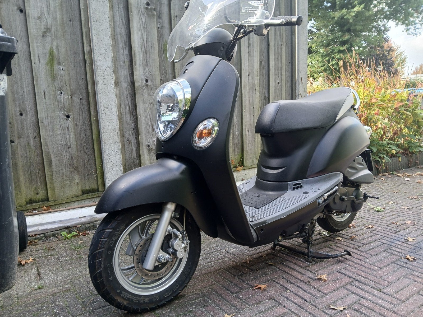 Kymco Scooter - Mat Zwart, Fietsen en Brommers, Ophalen, Gebruikt, Overige modellen, Maximaal 45 km/u