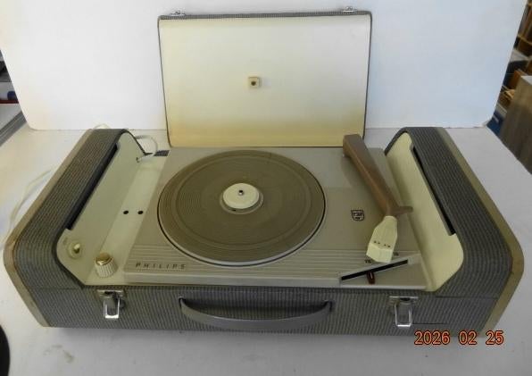 Philips Stereo Platenspeler, Ophalen of Verzenden, Gebruikt, Platenspeler, Philips