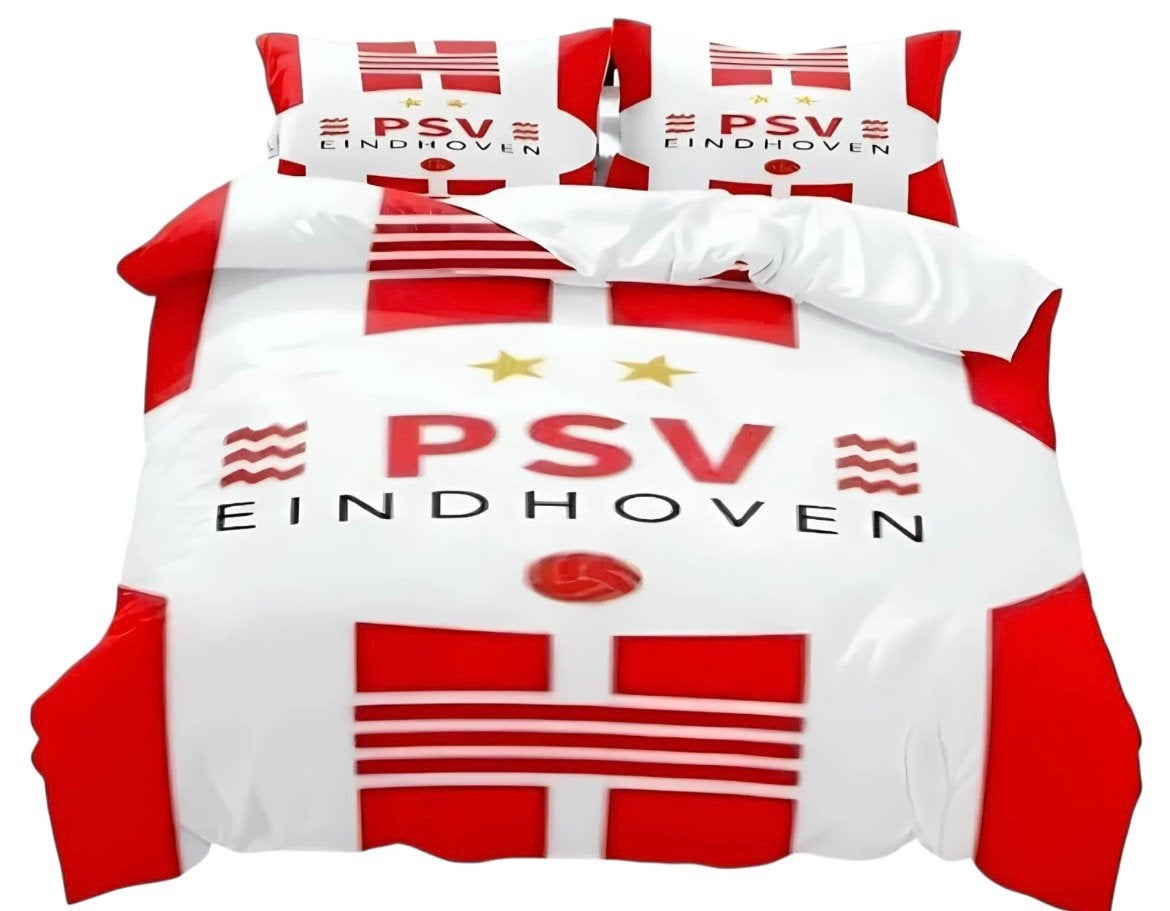 Psv dekbedovertrek gratis verzenden eenpersoons, Verzenden, Zo goed als nieuw, Jongetje of Meisje, Dekbedovertrek