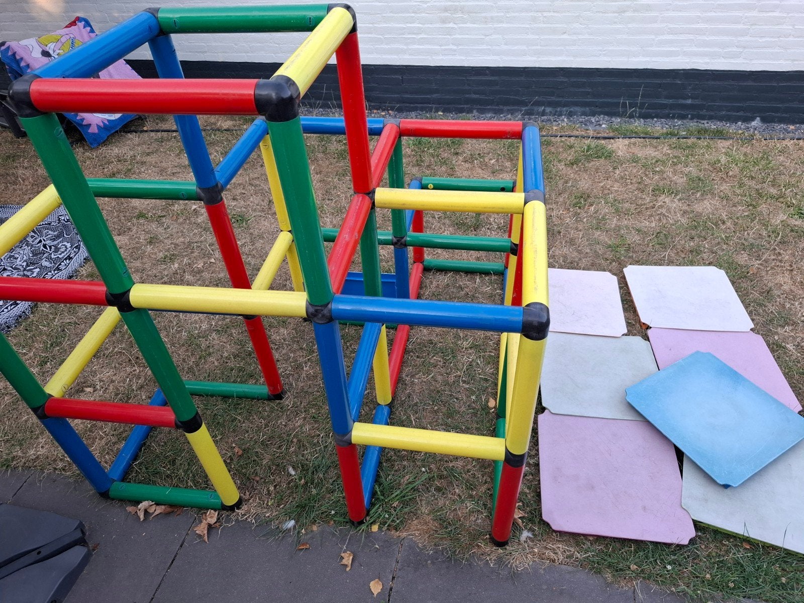 Quadro Klimpiramide - Klimtoestel voor kinderen, Kinderen en Baby's, Speelgoed | Buiten | Speeltoestellen, Ophalen of Verzenden