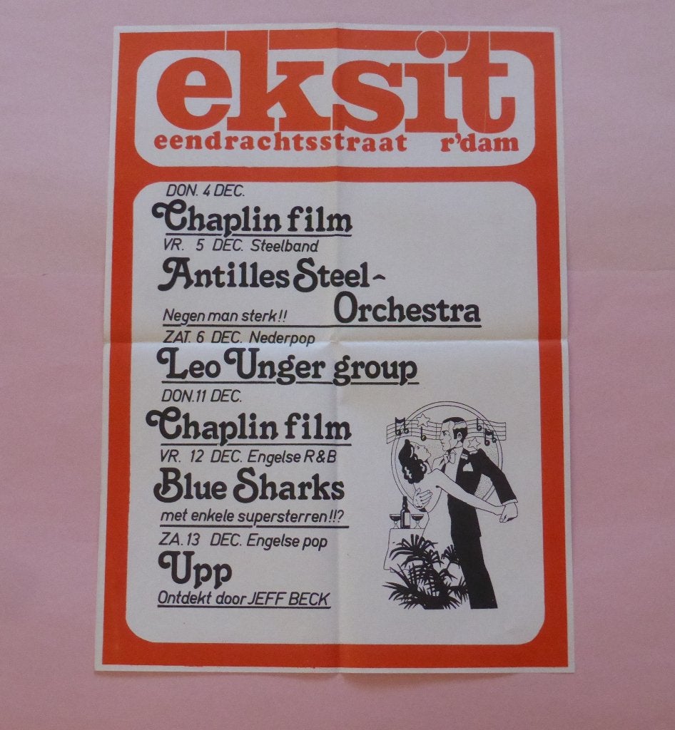 Poster Eksit Rotterdam, Ophalen of Verzenden, A1 t/m A3, Muziek, Rechthoekig Staand