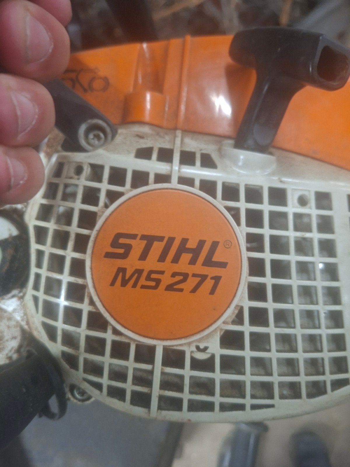 stihl ms 271 kettingzaag te koop, Ophalen, Zo goed als nieuw, Benzine