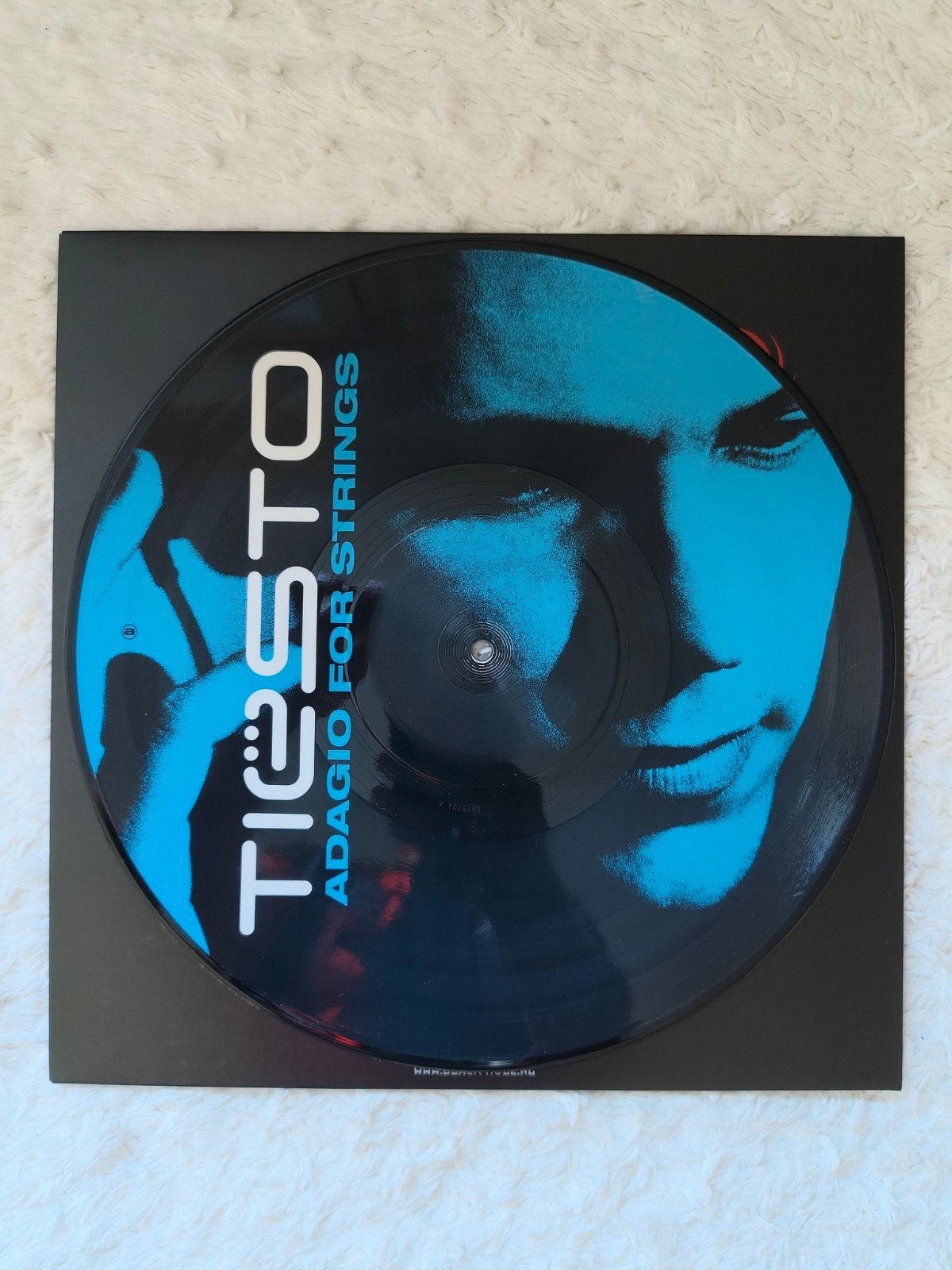 Tiesto Picture Disc - Adagio For Strings, Ophalen of Verzenden, Zo goed als nieuw, Elektronisch, Picture disc