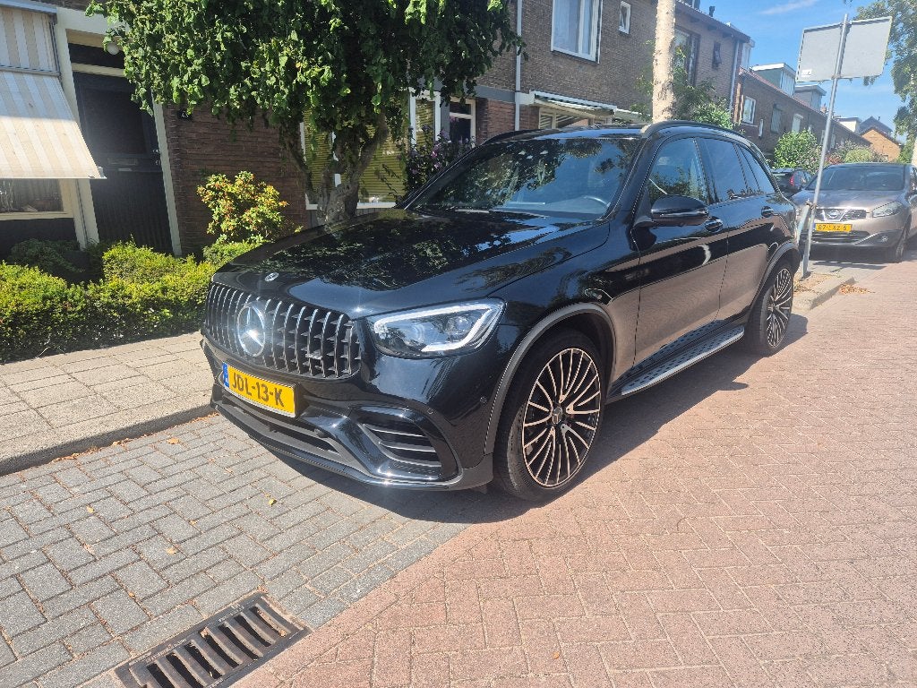 Mercedes-Benz GLC63 S AMG 510pk 4MATIC+ AMG Speedshift MCT, Auto's, Automaat, Parkeerassistent, 510 pk, Zwart