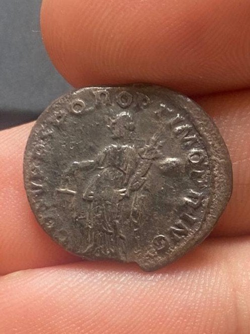 Trajanus fourrée denarius Aequitas, Postzegels en Munten, Munten | Europa | Niet-Euromunten, Ophalen of Verzenden, Italië, Losse munt