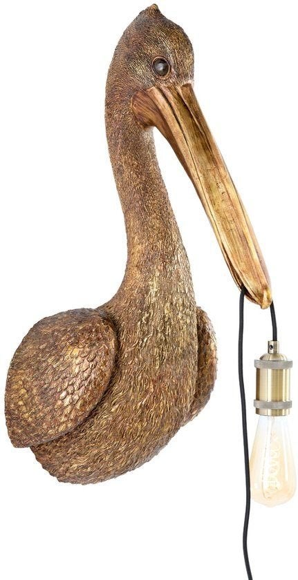Light & Living Wandlamp Pelikaan - Antiek Brons, Bruin, Nieuw, Ophalen of Verzenden, Overige merken