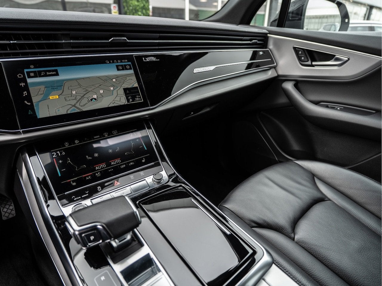Audi Q7 55 TFSI 340PK Quattro Pro Line | S-Line | ACC | Luch, Auto's, Automaat, Dealer onderhouden, Gebruikt, Zwart