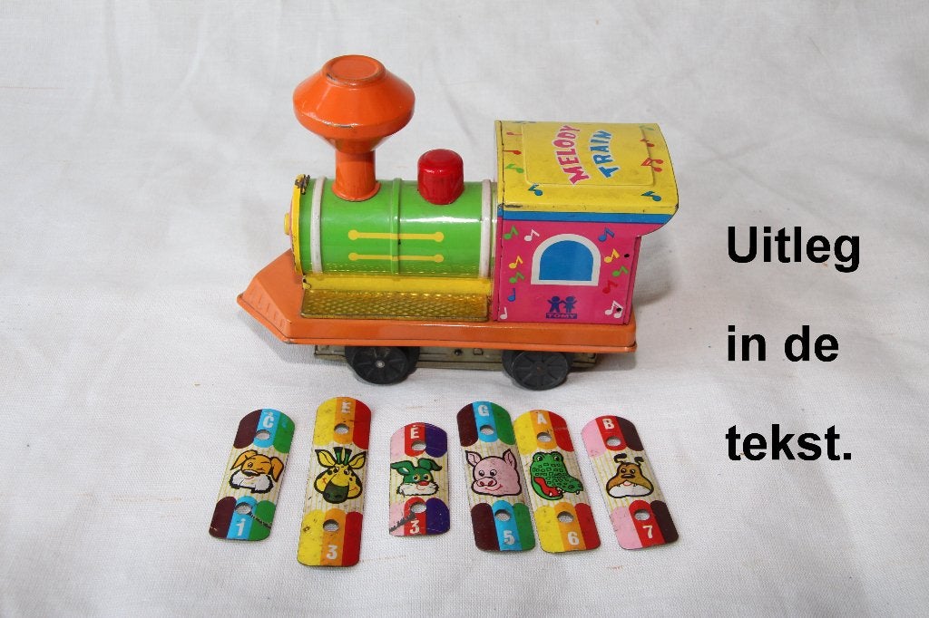 Tomy melody train, blik, japan jaren 70, Ophalen of Verzenden