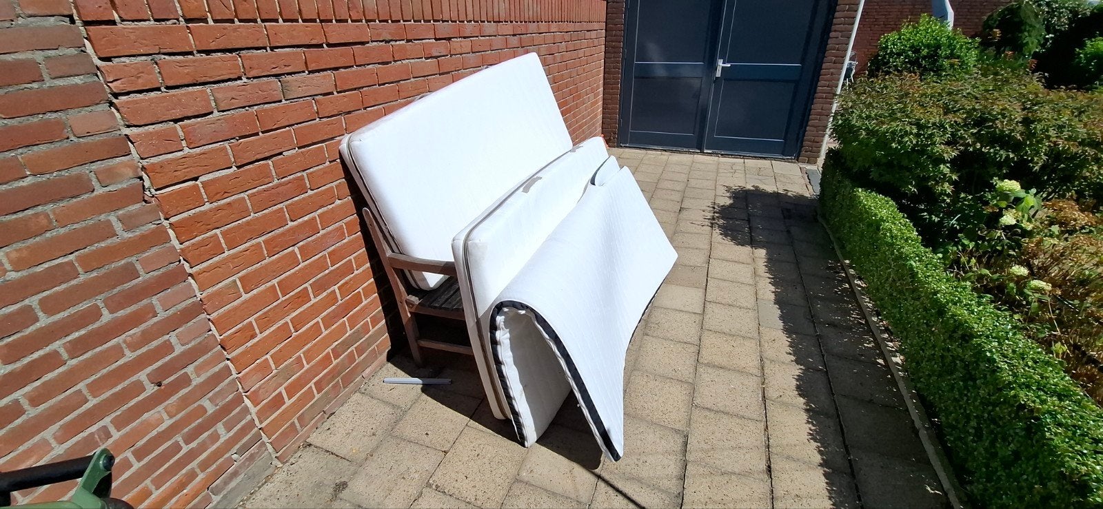 Topper 160x200 en 2 Matrassen 80x200 gratis af te halen, Tweepersoons, Ophalen of Verzenden, Zo goed als nieuw, Matras