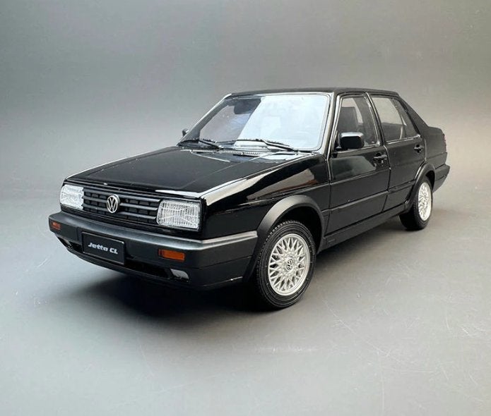 1:18 Volkswagen Jetta mk2 GT - Zwart ---NIEUW---, Overige merken, Auto, ., Nieuw
