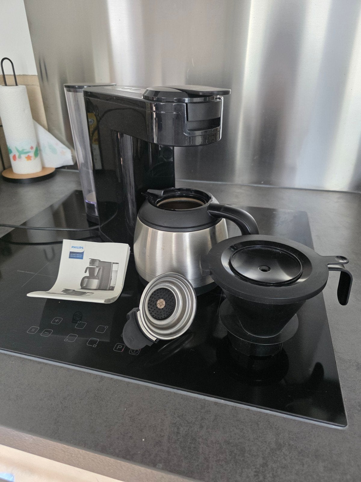 Complete Senseo switch koffiezetapparaat., Ophalen, Gebruikt, Koffiepads en cups, Afneembaar waterreservoir
