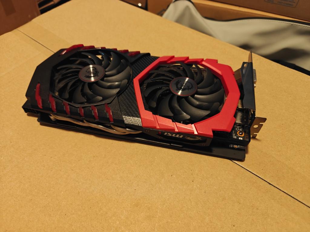 MSI GeForce GTX 1060 Gaming 6G videokaart, Computers en Software, Videokaarten, PCI-Express 3, Gebruikt, Ophalen of Verzenden