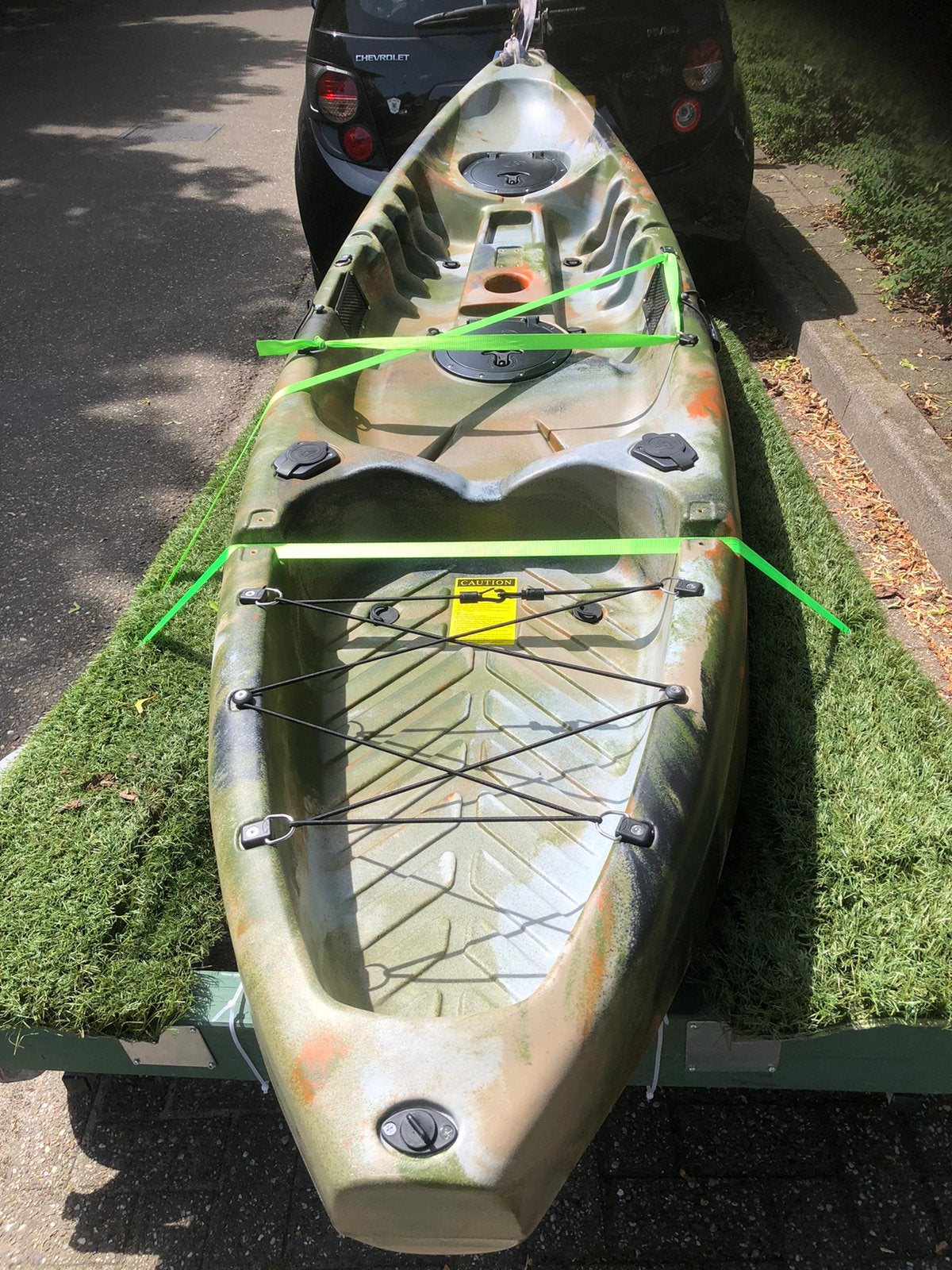 Kayak. Sit On Top. Viskano.  Nieuw Met Trailer, Watersport en Boten, Kano's, Ophalen, Nieuw, Eén persoon, Kajak