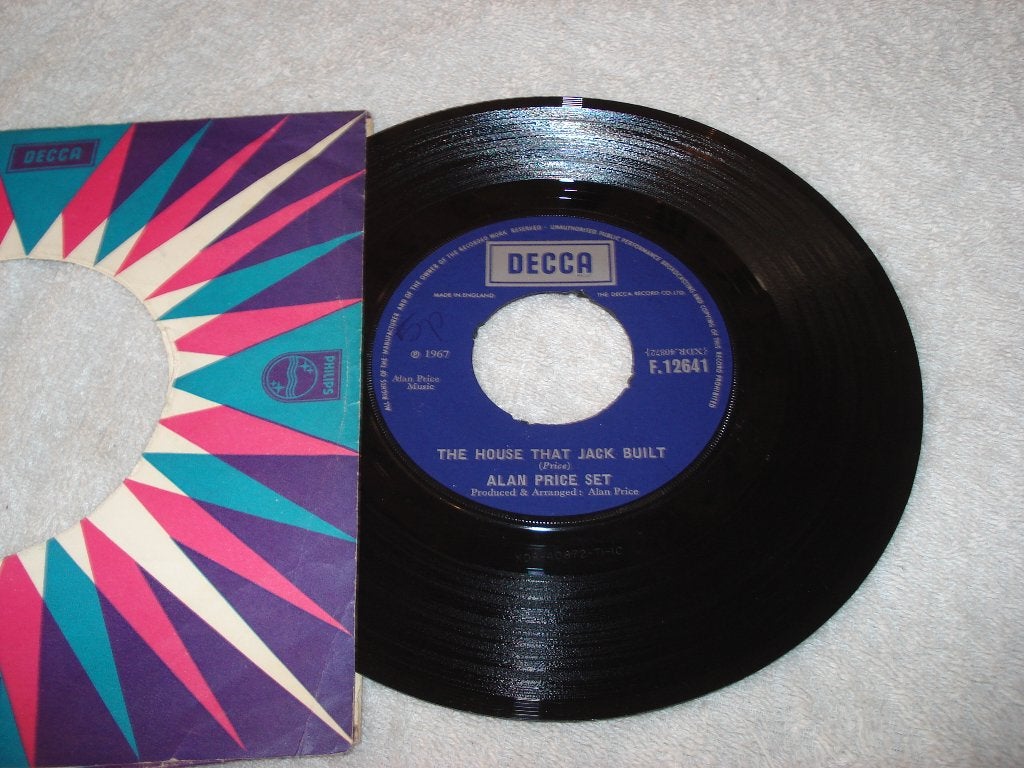 Alan Price Set   The House That Jack Build     Orgineel, Originele persing, Ophalen of Verzenden, Zo goed als nieuw, Pop