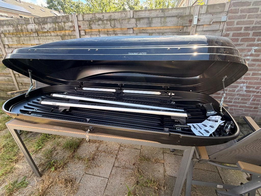 Dakkoffer magic 400L, Ophalen, Zo goed als nieuw