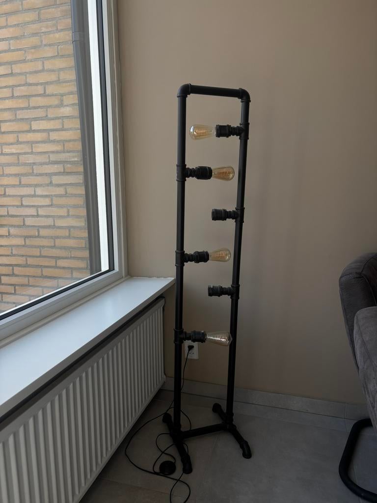 Staande Lamp, Ophalen, Zo goed als nieuw, E27 (groot)