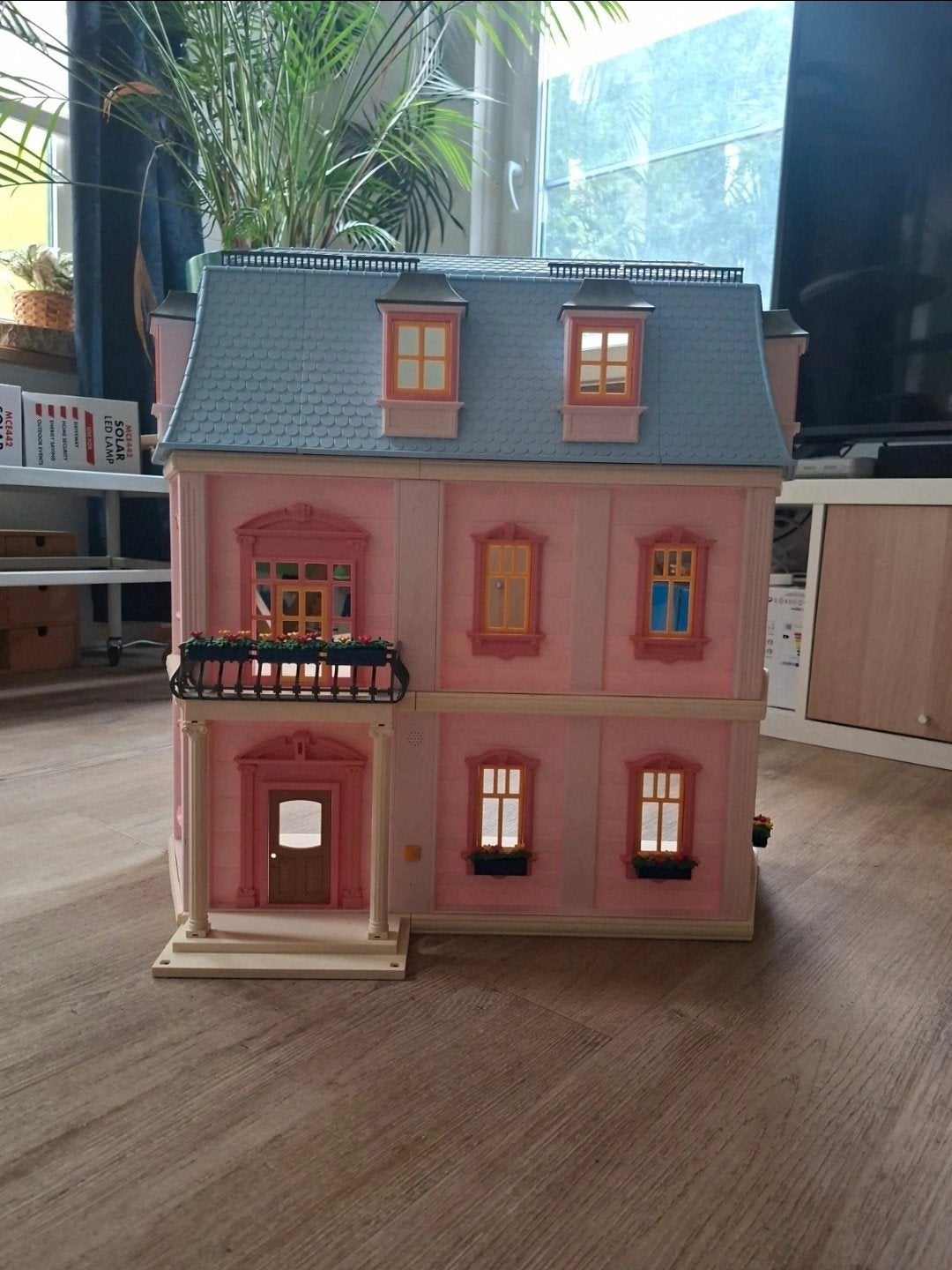 Playmobil Poppenhuis met geluid en accessoires, Kinderen en Baby's, Ophalen of Verzenden, Gebruikt, Meisje
