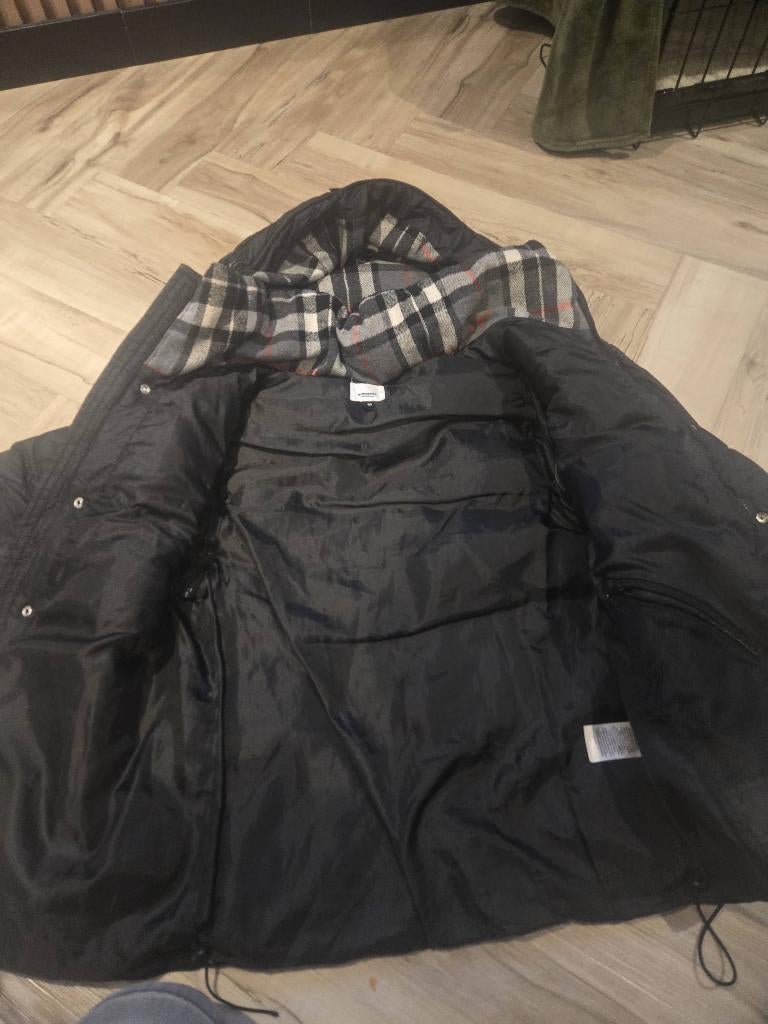 Burberry jas, Kleding | Dames, Jassen | Winter, Zwart, Ophalen of Verzenden, Burberry, Maat 36 (S)