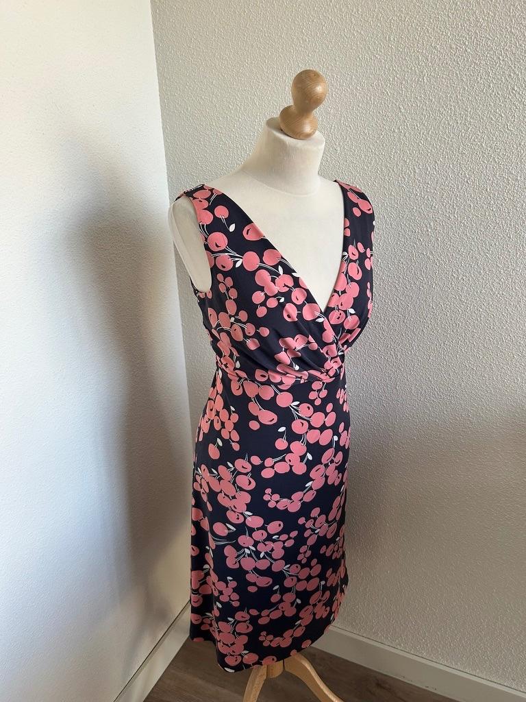 King Louie maat L zomer Ginger dress 3145, Maat 42/44 (L), Ophalen of Verzenden, Zo goed als nieuw, Knielengte