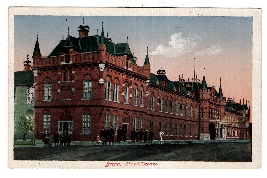 Breda Kazerne Militair  Chassé, Verzenden, Voor 1920, Ongelopen, Noord-Brabant