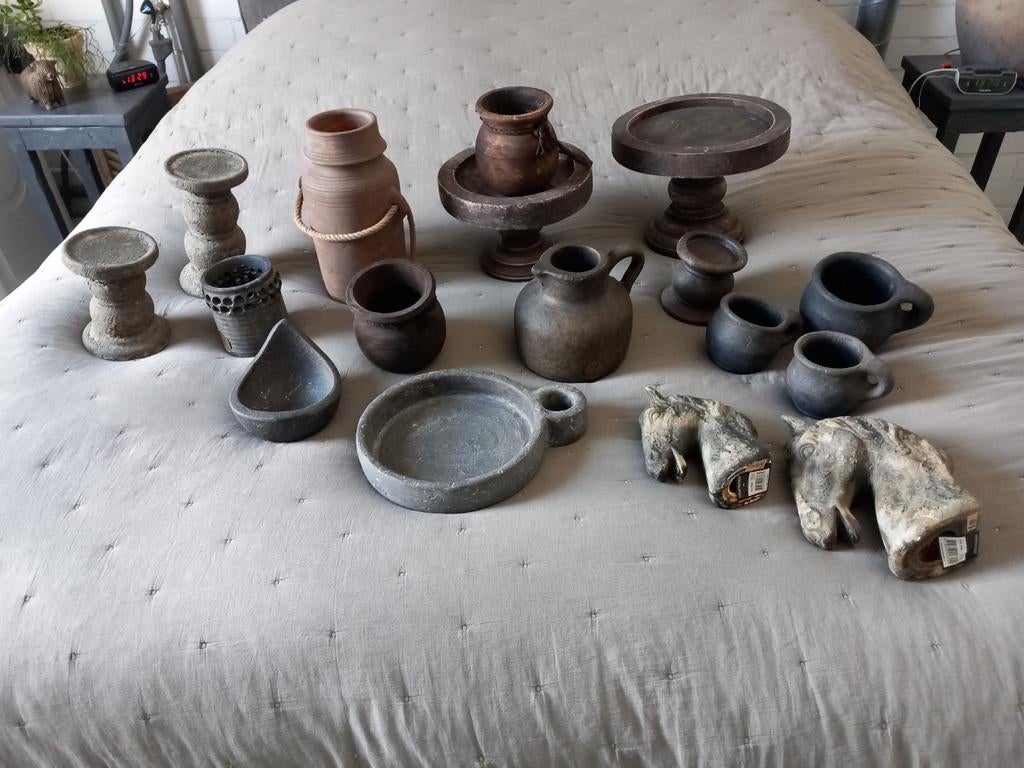 Diverse accessoires interieur stoer en sober interieur, Huis en Inrichting, Ophalen of Verzenden, Zo goed als nieuw