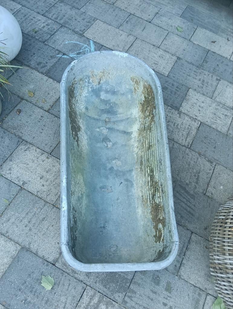 Zinken badje - waterdicht, Antiek en Kunst, Ophalen