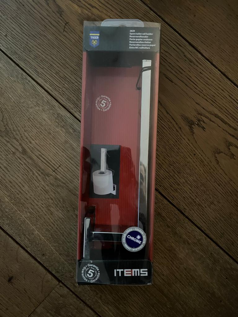 Nieuwe Tiger WC rolhouder, Verzenden, Nieuw, Overige kleuren, Overige typen