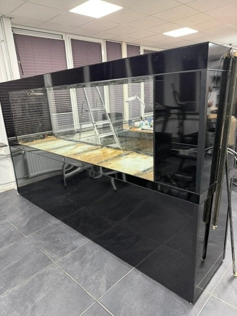 300cm lang aquarium voor zoetwater of zoutwater, Ophalen, Gebruikt, Leeg aquarium, Overige merken