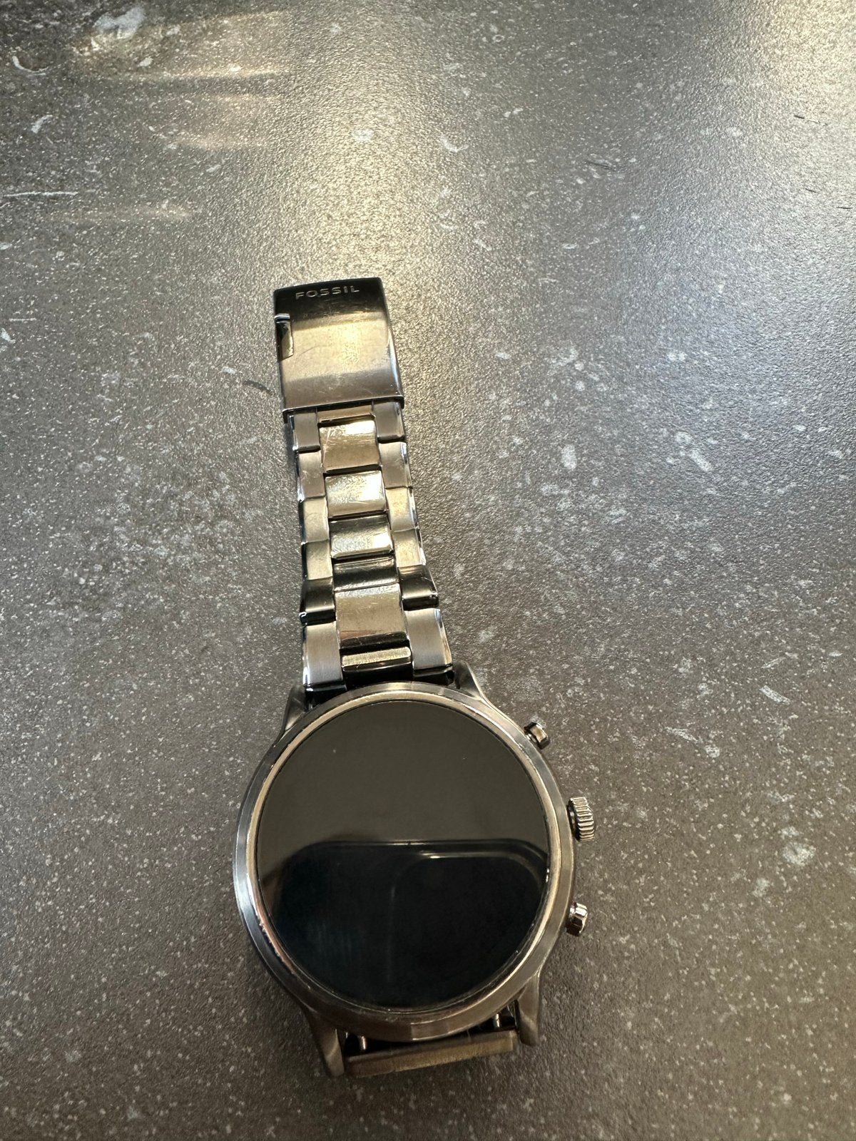 Fossil Smartwatch - Stijlvol en Functioneel, Ophalen, Zo goed als nieuw, Zilver