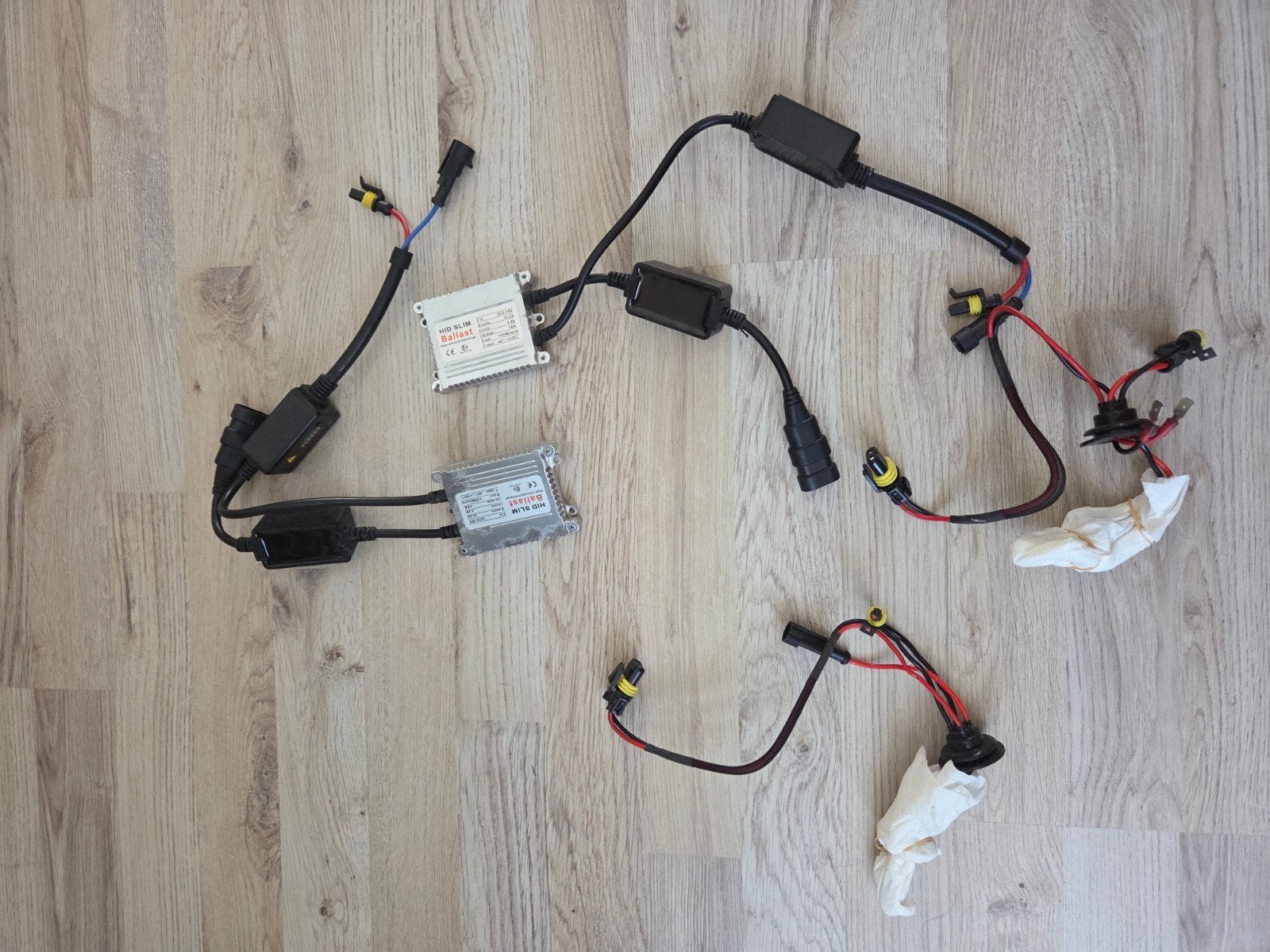 Xenon HID Conversie Kit Ballast Kabelboom H1 H7 H4, Ophalen of Verzenden