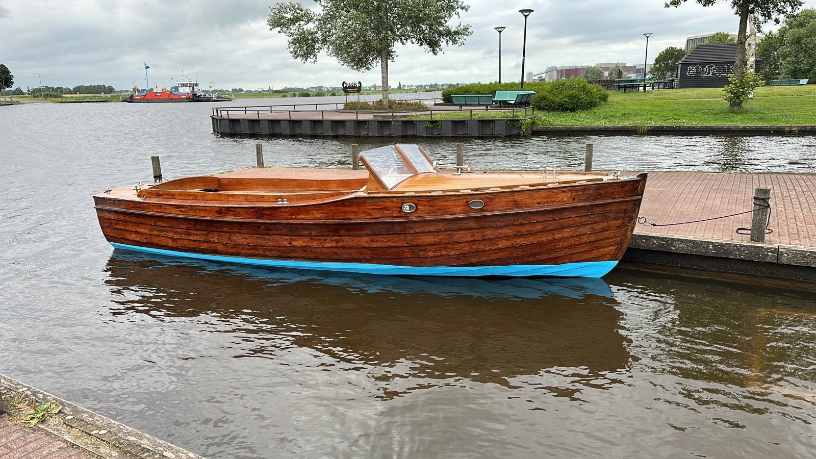 Noorse Houten Sloep uit 1952 - 6m met Tohatsu 10pk & Trailer, Watersport en Boten, Motorboten en Motorjachten, Overige merken