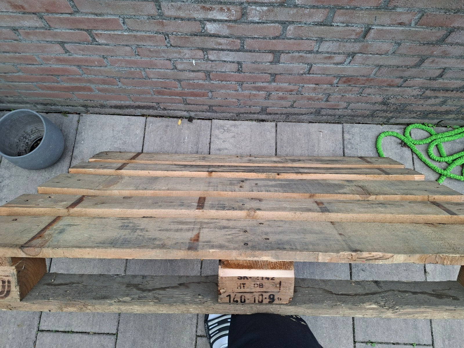 1 Euro pallet, ophalen voor een doosje bonbons, Ophalen, Minder dan 180 cm, Planken