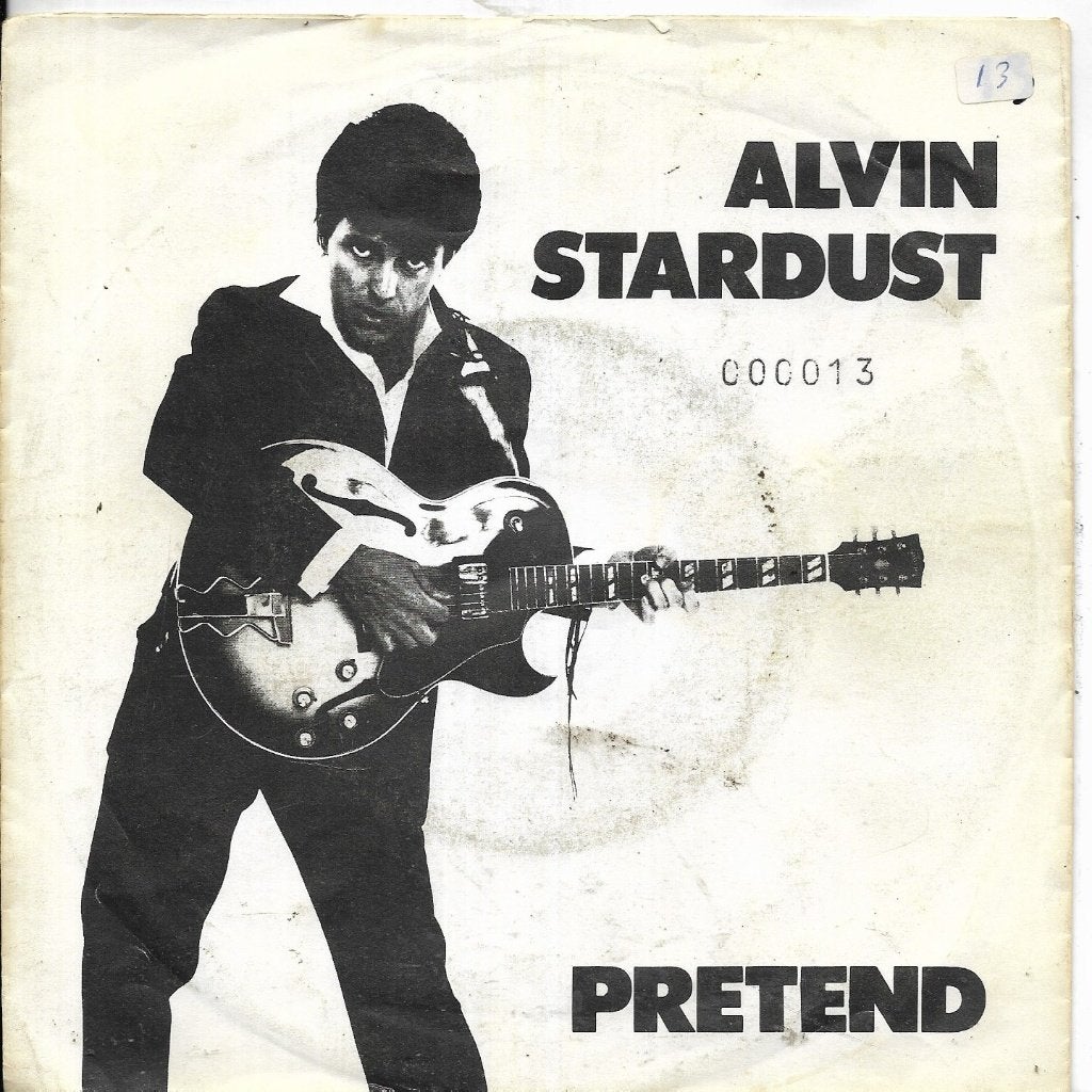 Alvin Stardust-Pretend, Gebruikt, 7 inch, Pop, Fotohoes