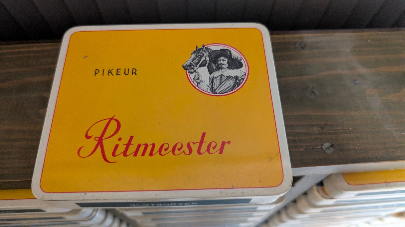 Vintage Ritmeester Pikeur blik - Made in Holland, Ophalen, Gebruikt, Overige