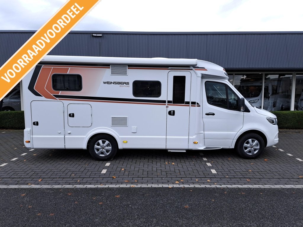 Weinsberg CaraCompact MB 640 MEG VINKEN VOORRAAD VOORDEEL, Automaat, Tot en met 2, 6 tot 7 meter, Bedrijf