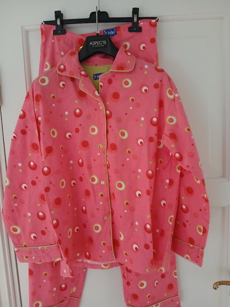 3 FLANELLEN PYJAMA'S, Kleding | Dames, Pyjama's, Verzenden, Zo goed als nieuw, Maat 36 (S)