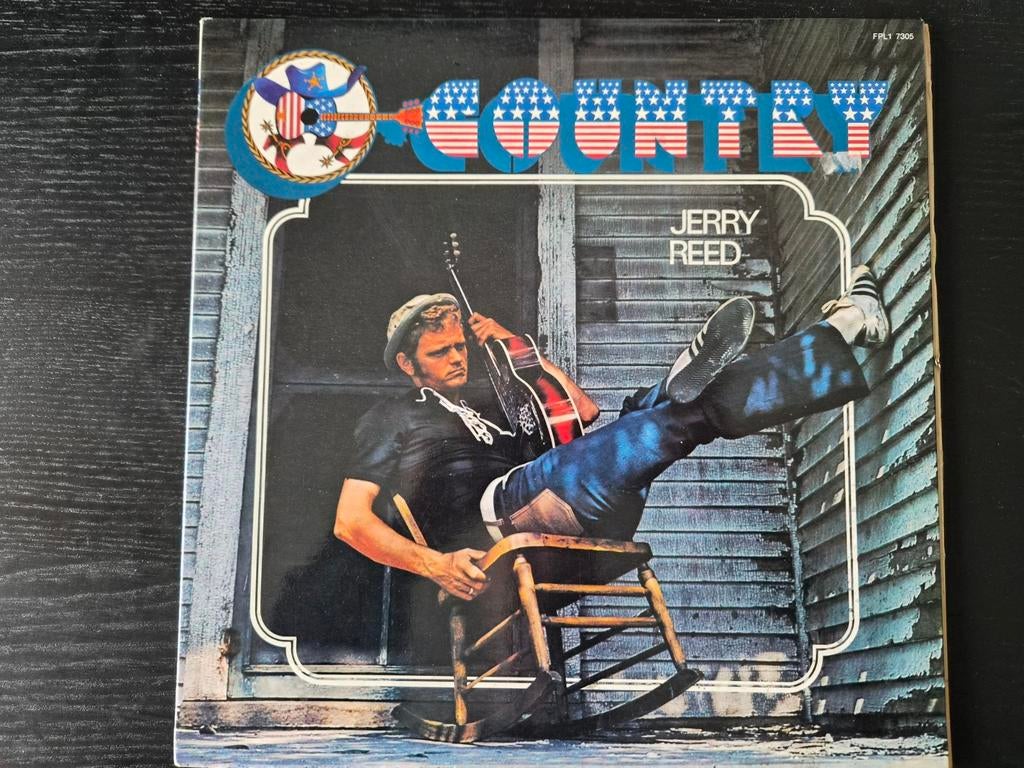 Jerry Reed Country lp vinyl retro vintage verzamelen, Ophalen of Verzenden, Gebruikt, 12 inch