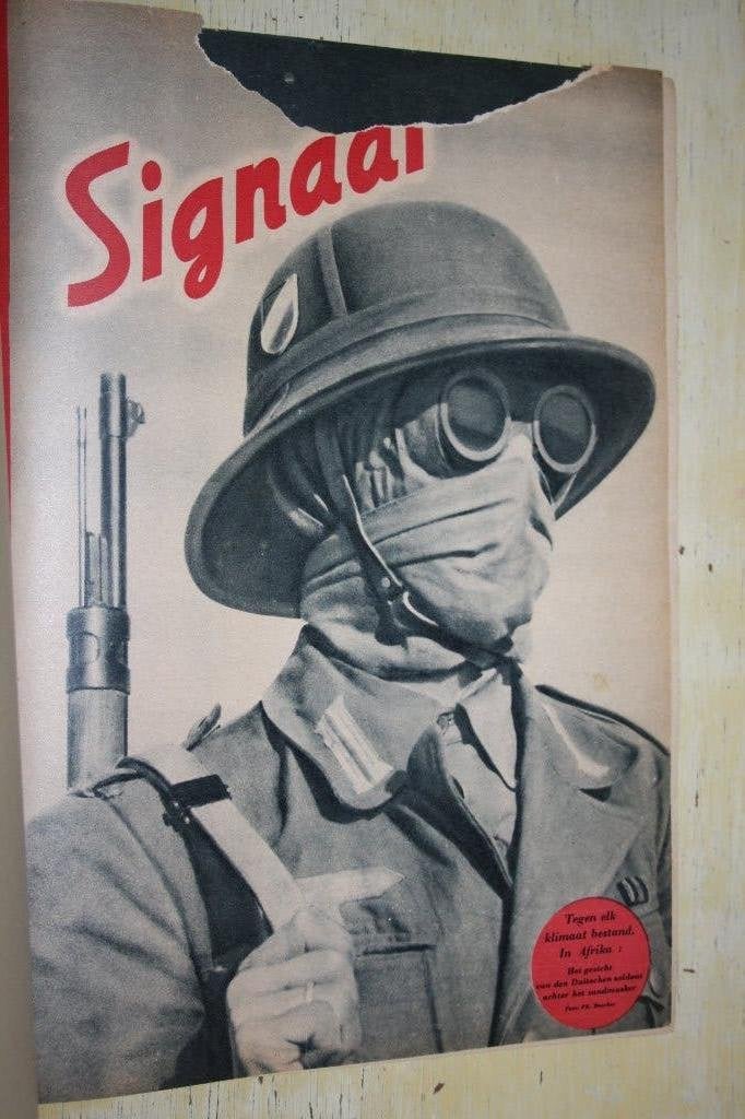 6 banden Signal Signaal Berliner Illustrirten Zeitung, Ophalen of Verzenden, Tweede Wereldoorlog, Gelezen, Algemeen