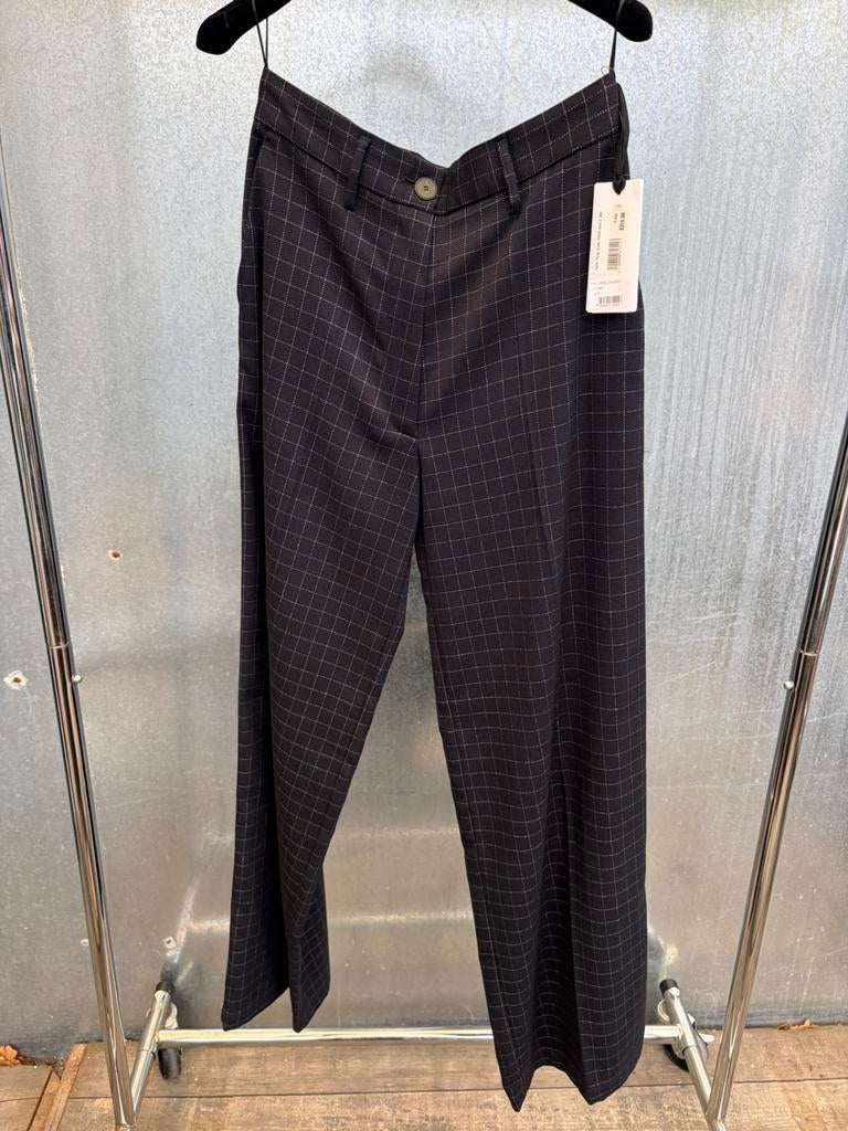 Forte forte pantalon broek 0 XS €375wide leg, Kleding | Dames, Zwart, Ophalen of Verzenden, Zo goed als nieuw, Maat 34 (XS) of kleiner