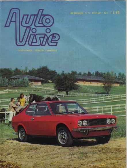 Autovisie 13 1973 : Fiat 126 - Shadow Racing Team, Boeken, Ophalen of Verzenden, Gelezen, Algemeen