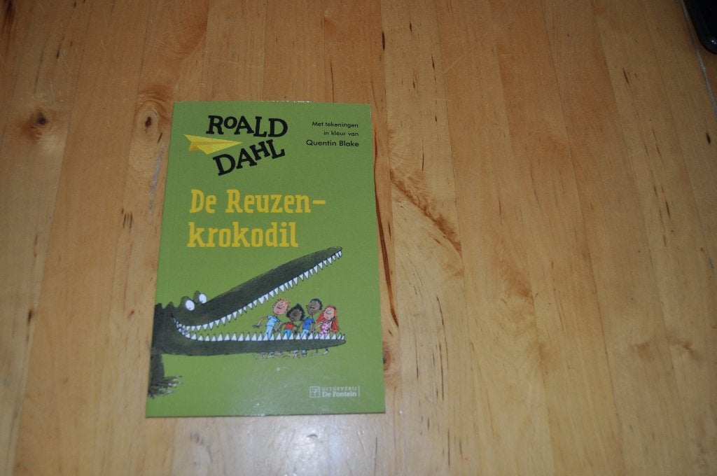 De reuzenkrokodil, Roald Dahl, Boeken, Kinderboeken | Jeugd | onder 10 jaar, Ophalen of Verzenden, Gelezen, Fictie algemeen