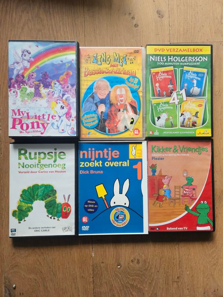 Gratis DVD's kinderprogramma's, Ophalen, Gebruikt