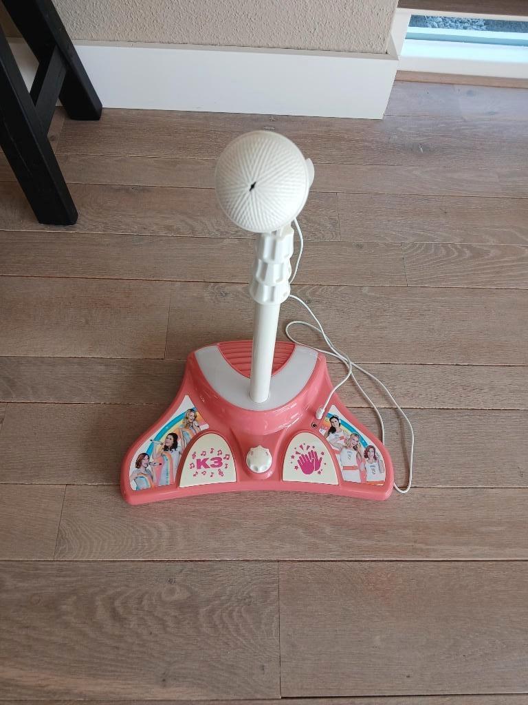 K3 Disco Microfoon, Ophalen of Verzenden, Gebruikt, Zangmicrofoon