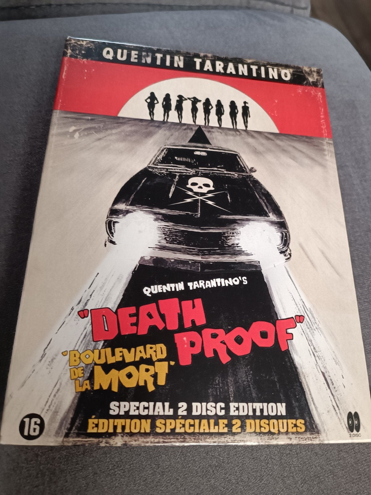 Death proof - dvd, Vanaf 16 jaar, Ophalen of Verzenden, Zo goed als nieuw, Actiethriller